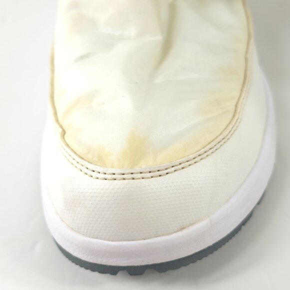 COLUMBIA WOMEN'S SIZE 9 WHITE WATERPROOF BOOTS OMNI-HEAT 200G INSULATION *AS-IS* - Picture 11 of 16